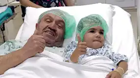 Dede, Torununa 'Can' Oldu: Başarılı Böbrek Nakli