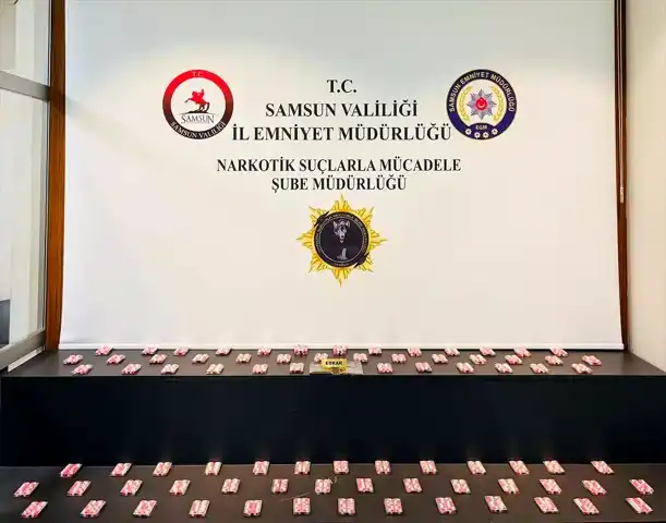 Samsun'da Büyük Uyuşturucu Operasyonu: Binlerce Hap Ele Geçirildi